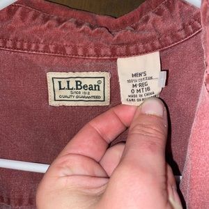Medium LL BEAN button up